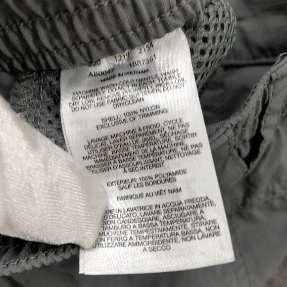 Columbia Convertible Hiking Pants Kids L 14/16 Green Nylon Straight Outdoors - Picture 11 of 11